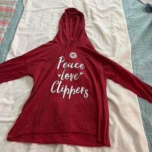 Los Angeles Clippers pull over hoodie